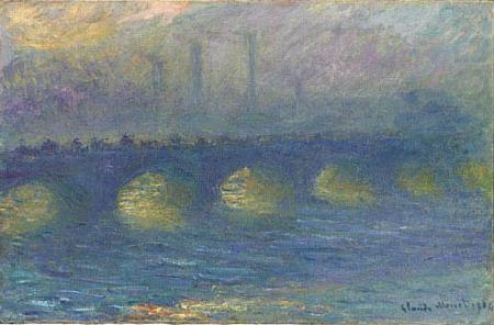 Claude Monet Waterloo Bridge china oil painting image